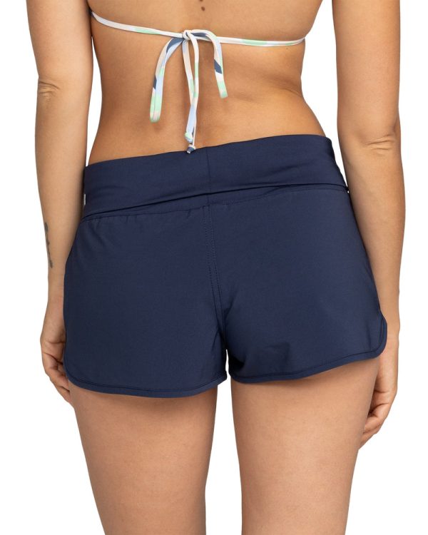 Bikini Bottoms | Women Roxy Endless Summer Boardshort Mood Indigo - Image 2