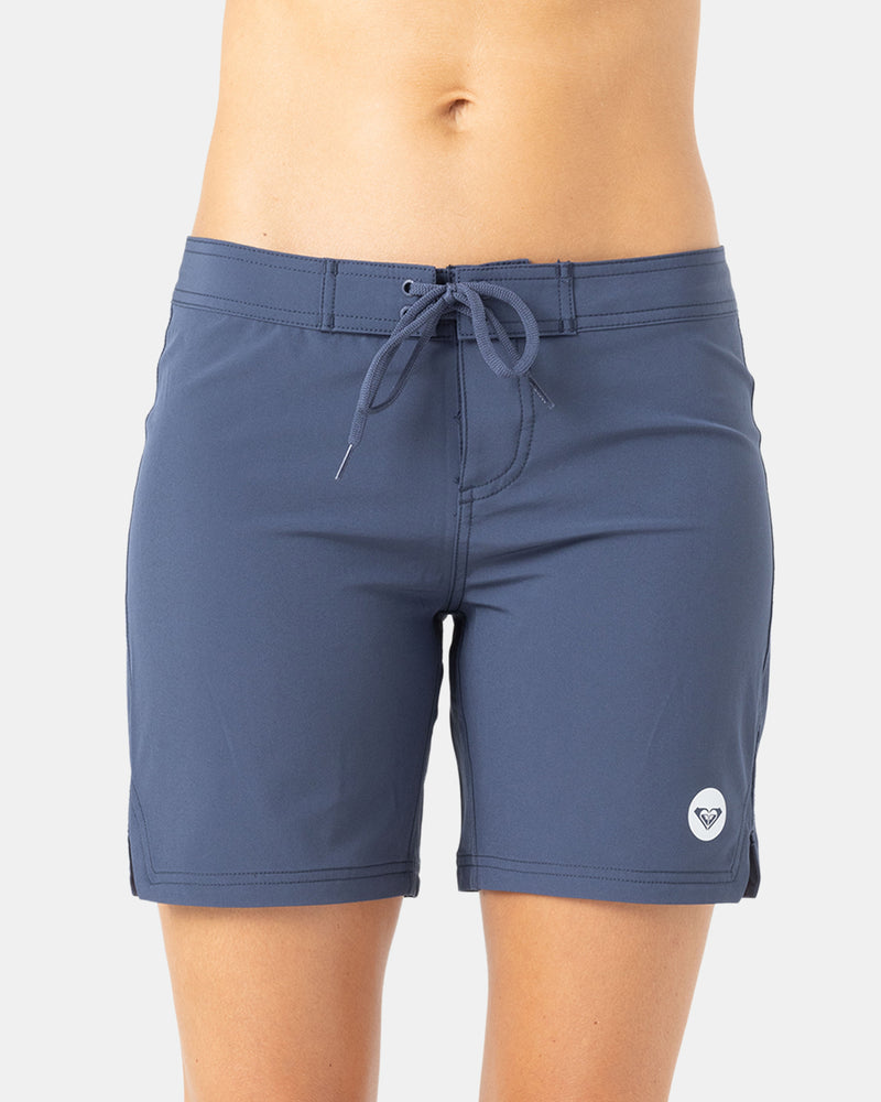 Bikini Bottoms | Women Roxy To Dye 7" Boardshort Mood Indigo