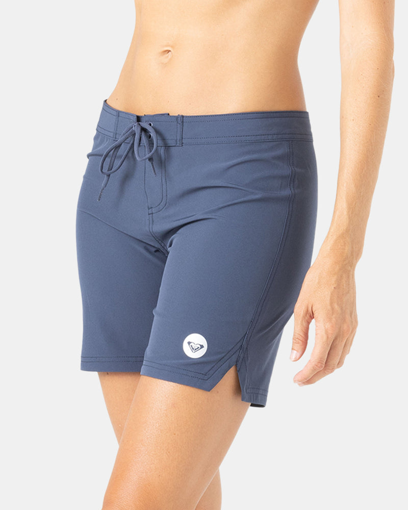 Bikini Bottoms | Women Roxy To Dye 7" Boardshort Mood Indigo - Image 4