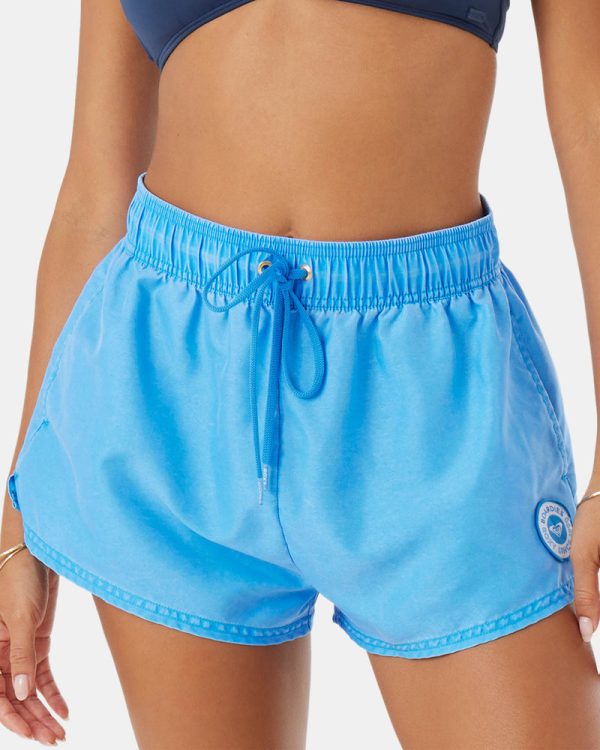 Boardshorts | Women Roxy No Bad Waves Boardshort Sail Blue - Image 4