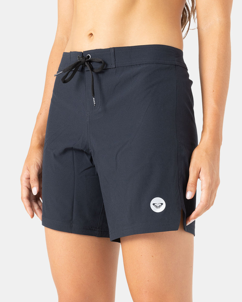 Boardshorts | Women Roxy To Dye 7" Boardshort Anthracite - Image 3