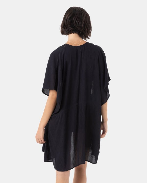 Cover Ups | Women Roxy Sun Kissed Kimono Cover Up Anthracite - Image 2