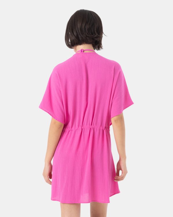 Cover Ups | Women Roxy Sun Kissed Kimono Cover Up Pink - Image 6