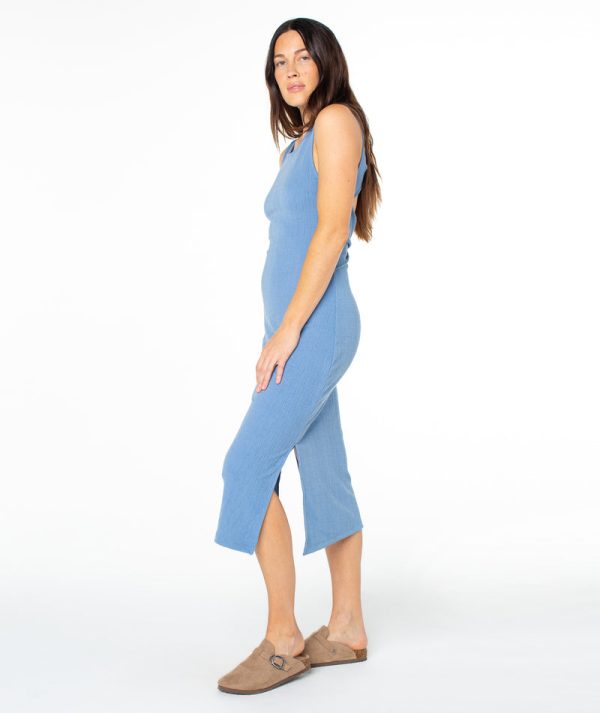 Dresses | Women Roxy City Lights Midi Dress Riviera Solid - Image 5