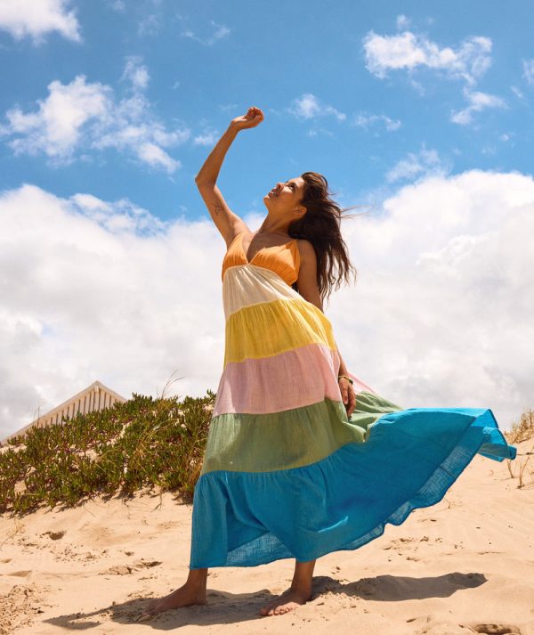 Dresses | Women Roxy Honolulu Glow Maxi Dress Multi Color Solid