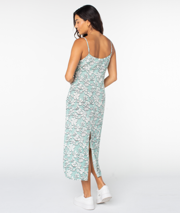 Dresses | Women Roxy Starry Eyes Midi Dress Aquifer Penda Floral - Image 2