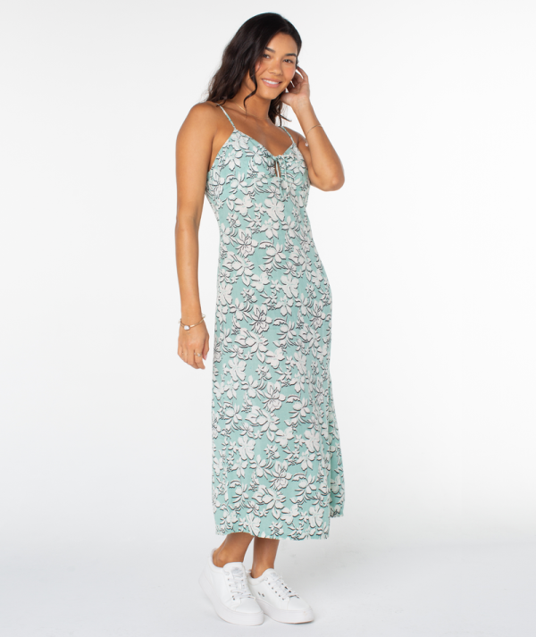 Dresses | Women Roxy Starry Eyes Midi Dress Aquifer Penda Floral - Image 5