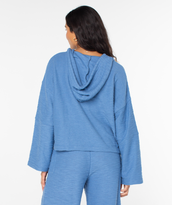 Hoodies & Jackets | Women Roxy Rich Coast Poncho Riviera Solid - Image 3