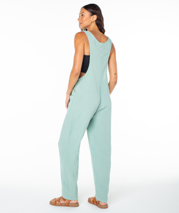 Jumpsuits & Rompers | Women Roxy Lighthouse Jumpsuit Aquifer Solid - Image 2