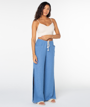Pants | Women Roxy Beach Breeze Pant Riviera Solid