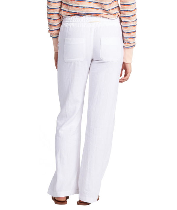 Pants | Women Roxy Oceanside Pant Sea Salt Solid - Image 2