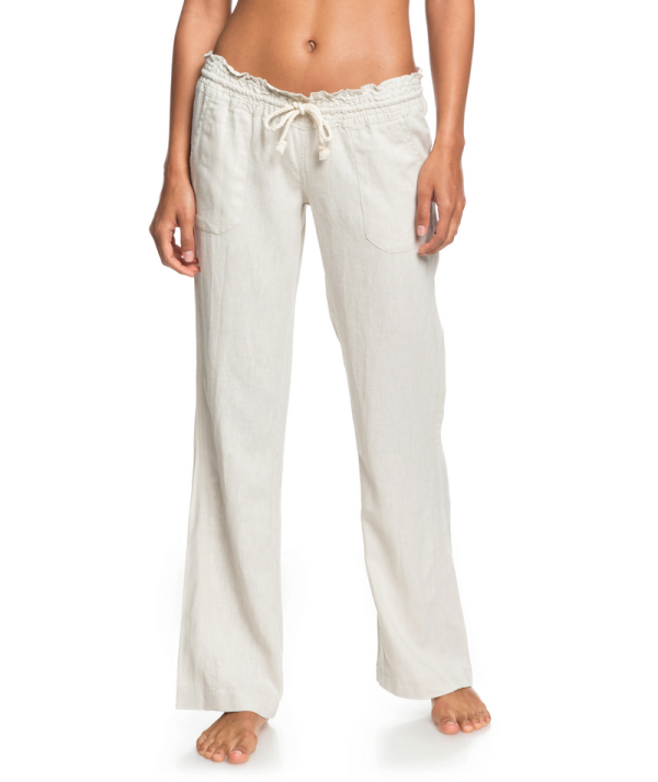 Pants | Women Roxy Oceanside Pant Stone Solid