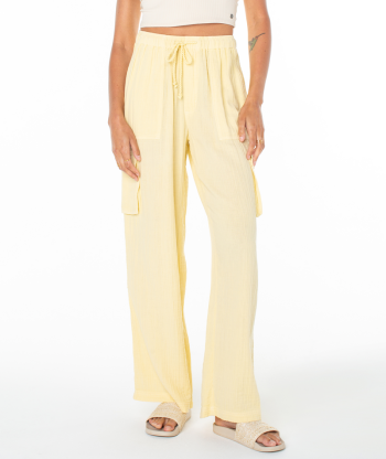Pants | Women Roxy Precious Cargo Pant Golden Haze Solid