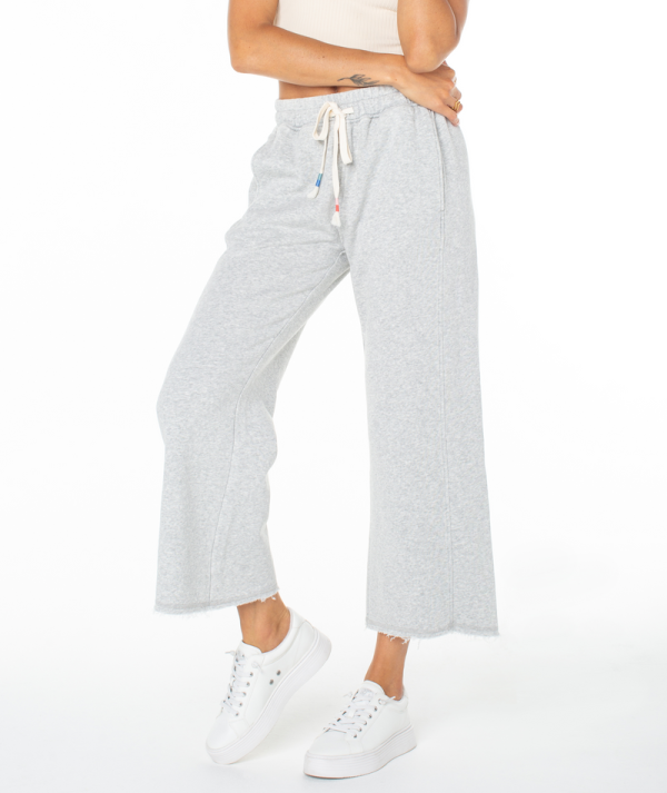 Pants | Women Roxy Sandbank Sweatpants Heather Grey Solid - Image 4