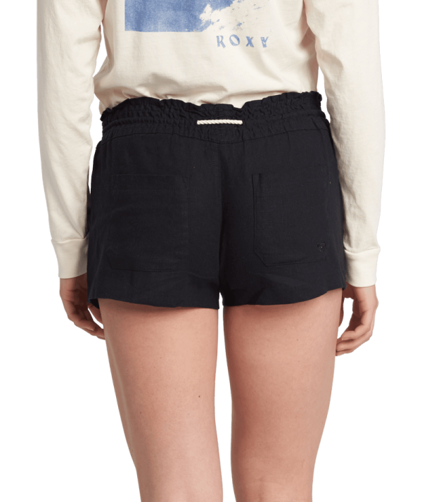 Shorts | Women Roxy Oceanside Short Anthracite Solid - Image 2