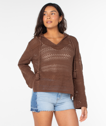 Sweaters | Women Roxy Hippie Love Solid Sweater Tiramisu Solid