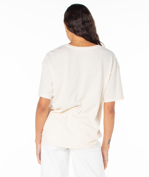 T-Shirts | Women Roxy Paraiso Tee Pink Champagne Paraiso - Image 2