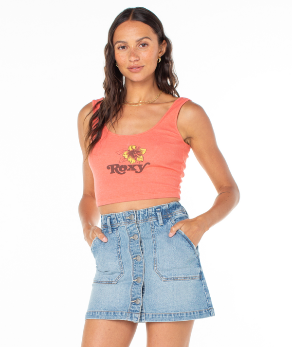 Tank Tops | Women Roxy Valmos Alt Dive In Tank Sugar Coral Vamos Alt - Image 3